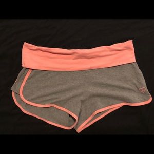 Pink and grey boyshorts